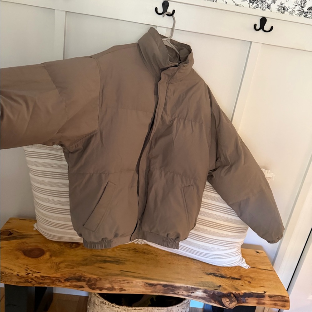Fear of God Essentials Gray Jacket